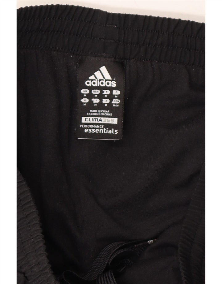 ADIDAS Mens Clima 365 Tracksuit Trousers Medium Black Polyester Vintage Adidas and Second-Hand Adidas from Messina Hembry 