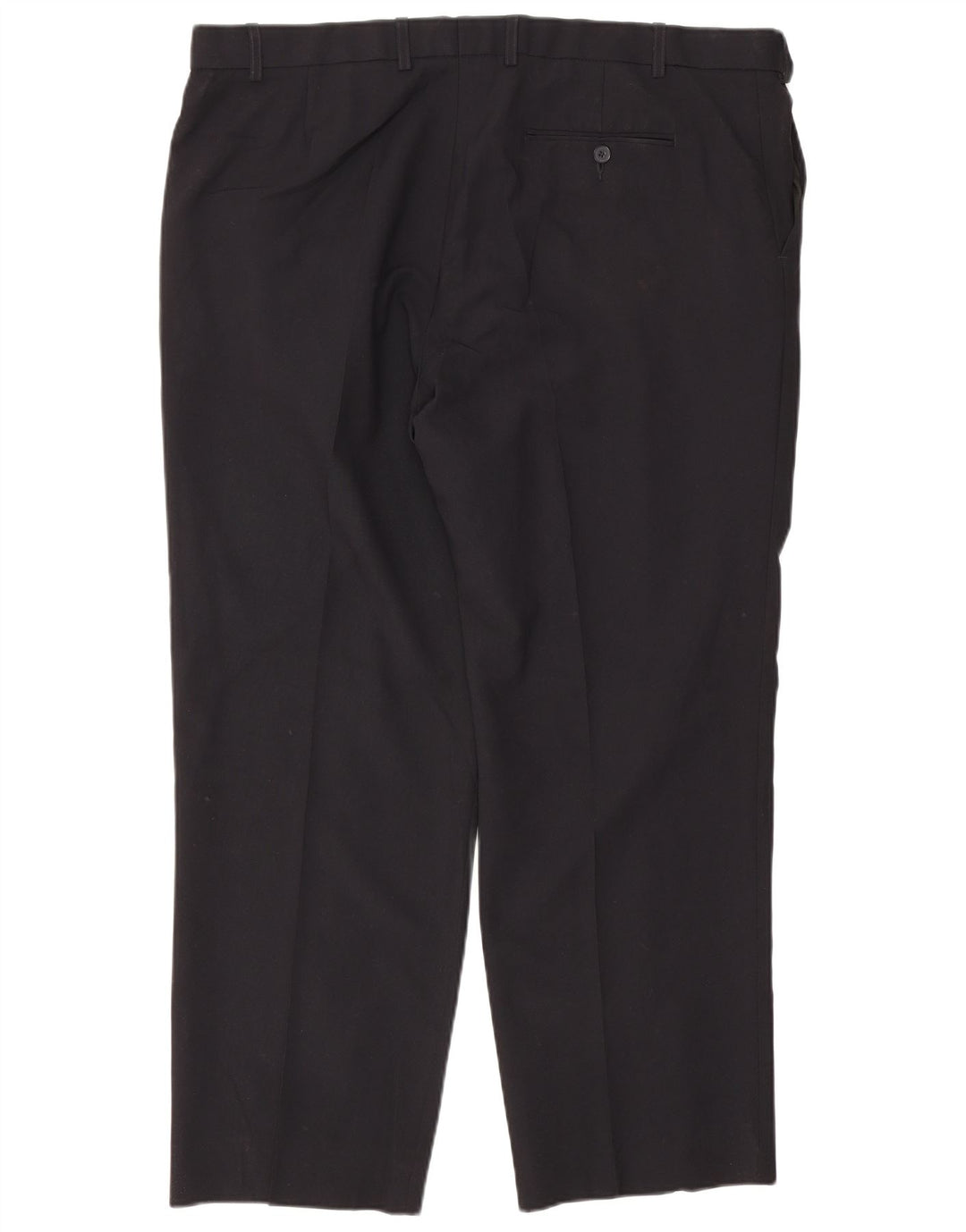 Marks & Spencer Herre Lige Regular Fit Suit Bukser W42 L29 Sort