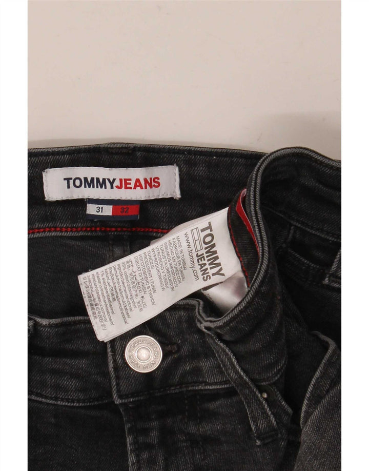Tommy Jeans Herre Slim W31 L32 Grå Bomuld