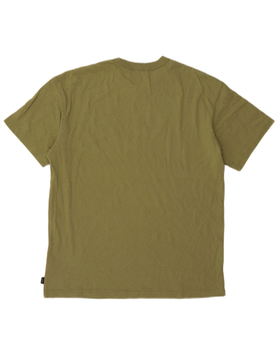 Nike Herre Loose Fit T-shirt Top Medium Khaki Bomuld