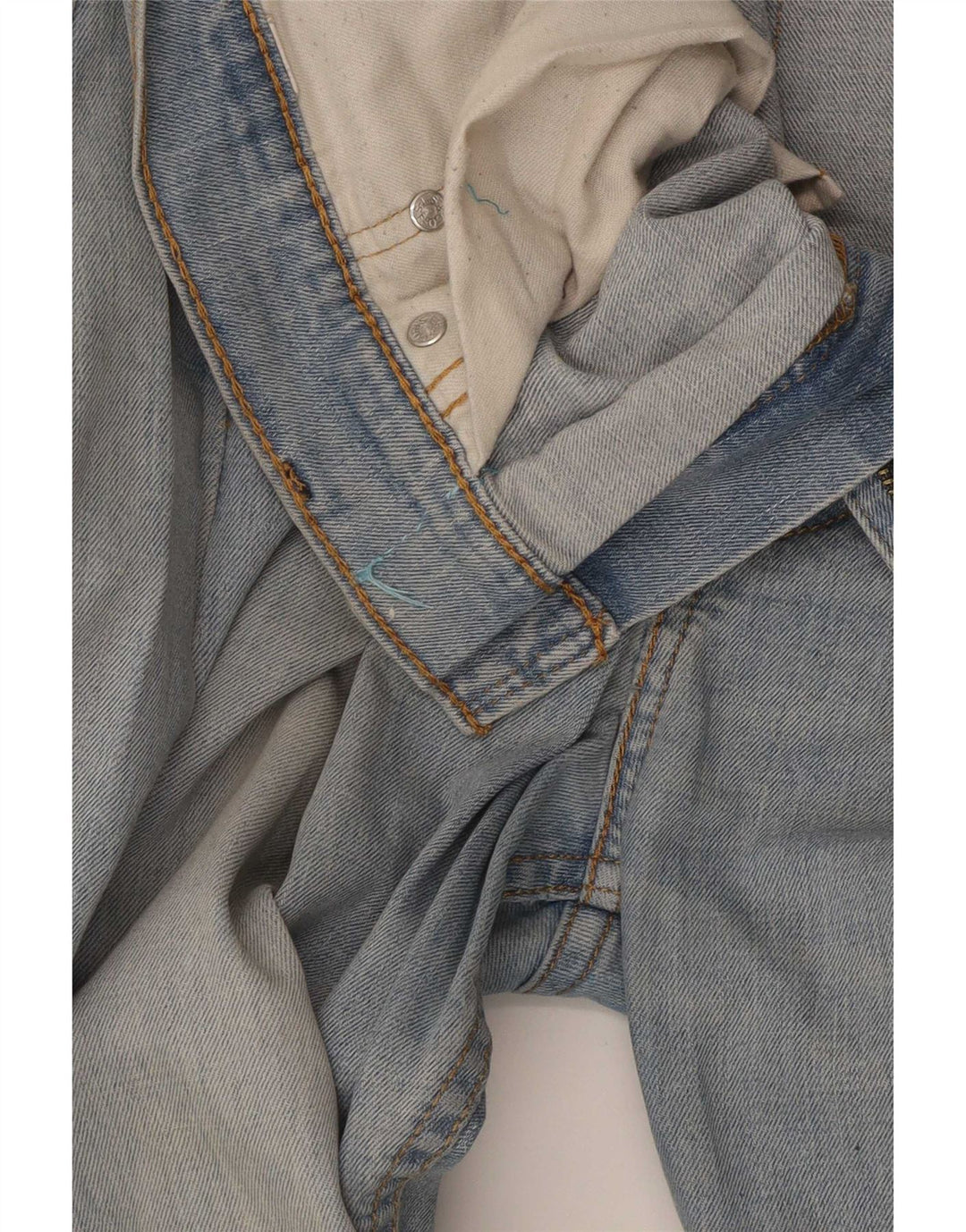 Levi's Dame 513 Straight Jeans W36 L30 Blå