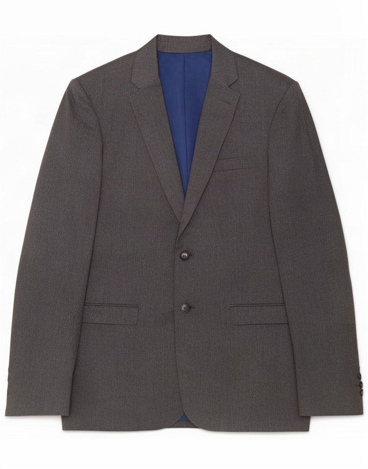 Marks & Spencer Herre lang 2-knaps blazerjakke UK 40 Medium Grey