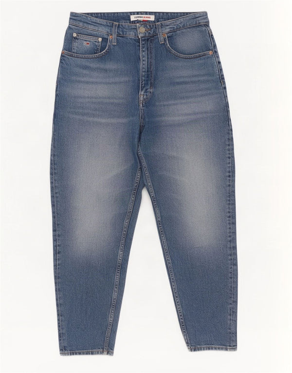 Tommy Hilfiger Herre Mom Jean High Rise Tapered Jeans W29 L26 Blå Bomuld