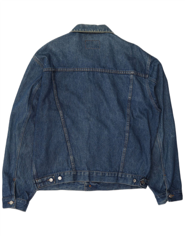 Carrera Herre denimjakke UK 44 2XL Blå Bomuld
