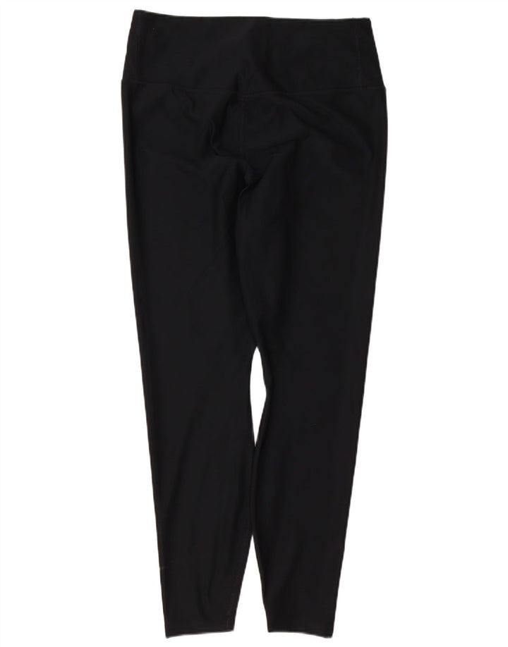 Nike Dame Dri Fit Leggings UK 18 XL Sort Polyester