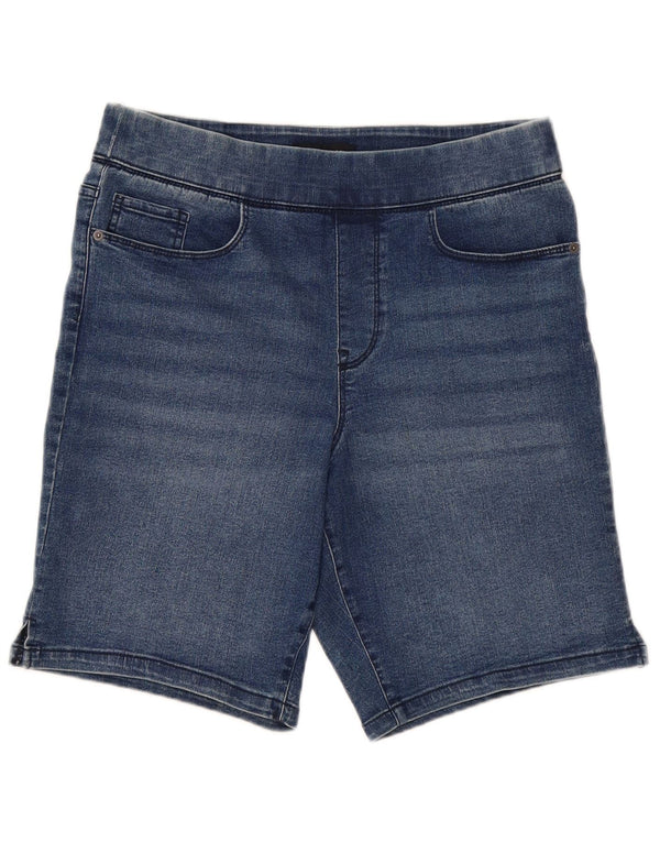 Dkny Womens Denim Shorts Medium W30 Blue Cotton
