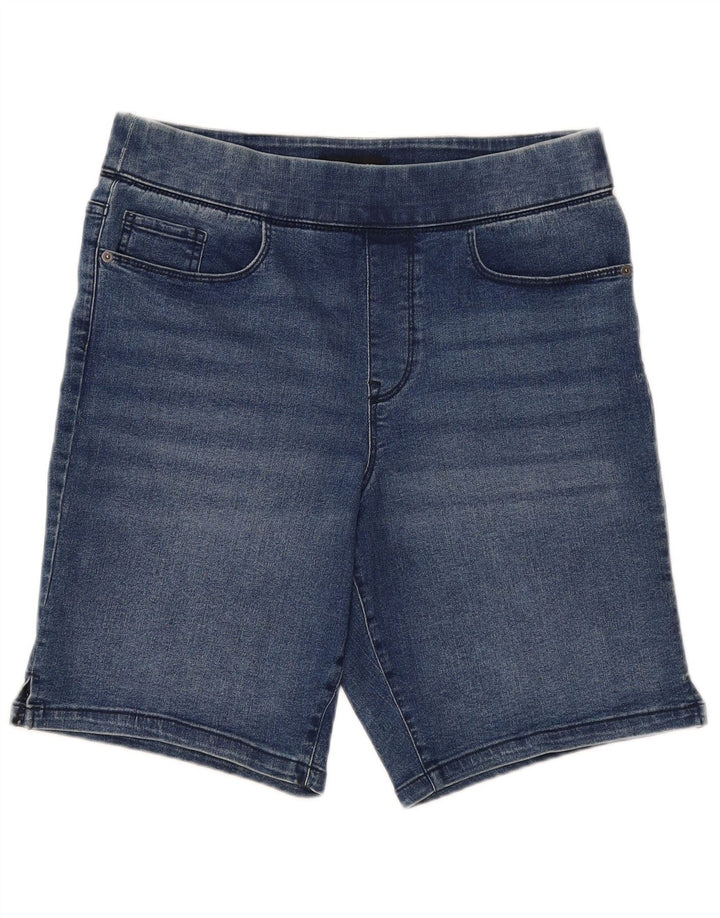 Dkny Dame Denim Shorts Medium W30 Blå Bomuld