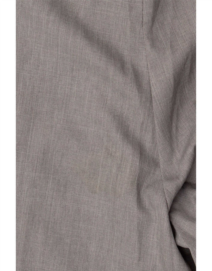 Marks & Spencer Straight Suit Bukser til mænd W42 L29 Grå polyester