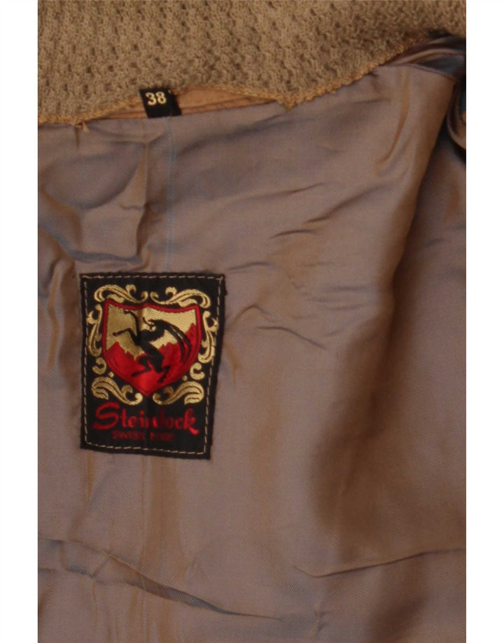 Steinbock Dame Ruskindsjakke EU 38 Medium Beige
