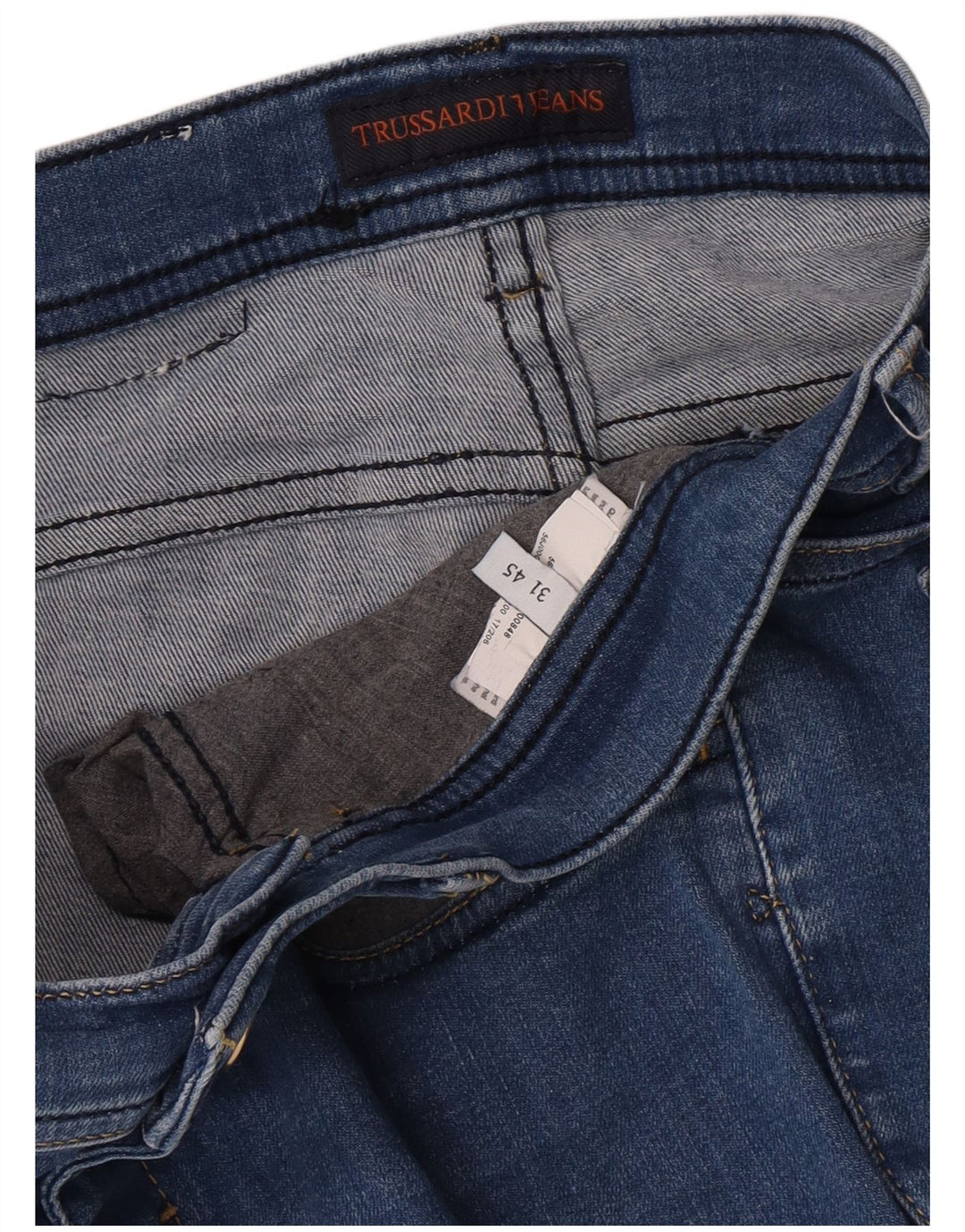 Trussardi Slim Jeans til kvinder W31 L26 Blå