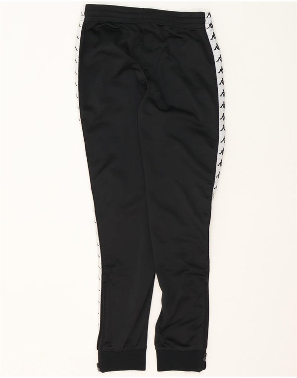 Kappa Herre grafisk træningsdragt Bukser Joggers Small Black Colourblock