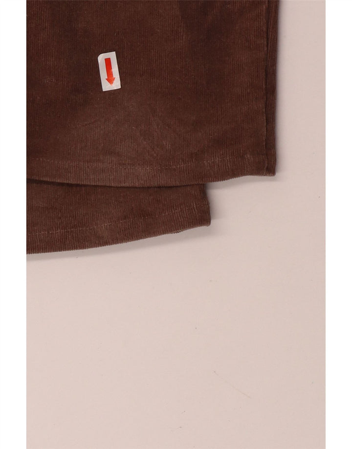 Benetton Dame Slim Fit Corduroy Bukser W32 L32 Brun