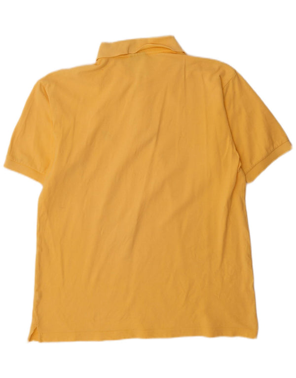 Asics herre poloshirt Medium gul bomuld