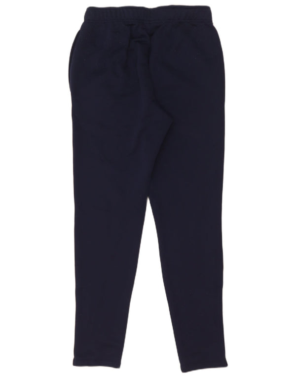 Nike Mens Dri Fit Tracksuit Trousers Small  Navy Blue Polyester