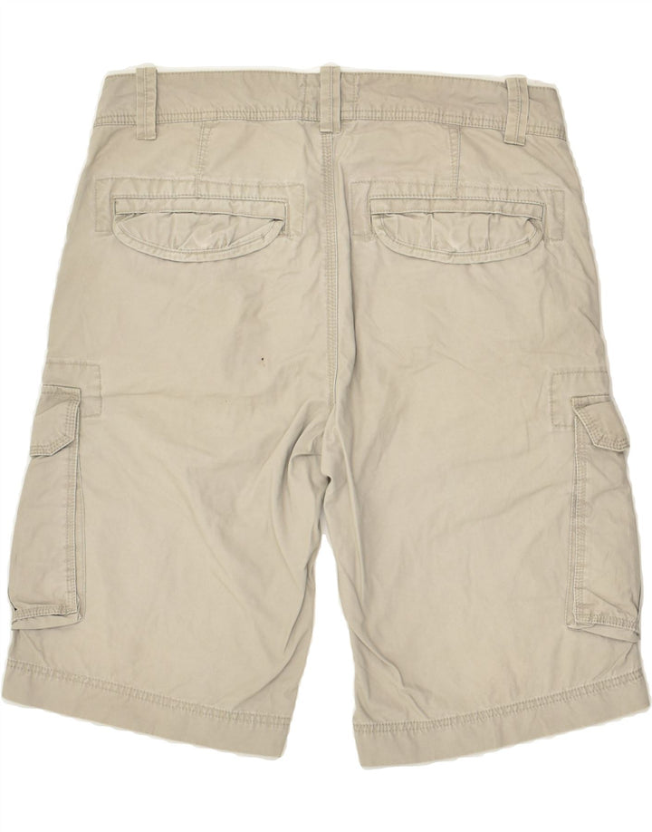JULES Womens Cargo Shorts EU 42 Large W36 Grey Cotton | Vintage Jules | Thrift | Second-Hand Jules | Used Clothing | Messina Hembry 