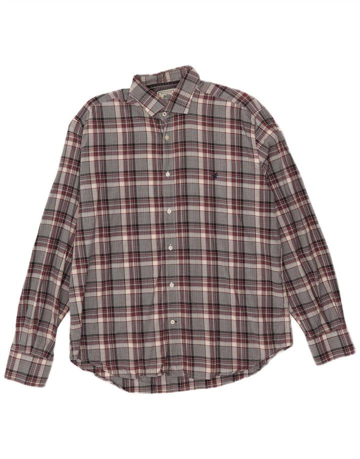 Brooksfield herreskjorte str. 43 Large Grey Check