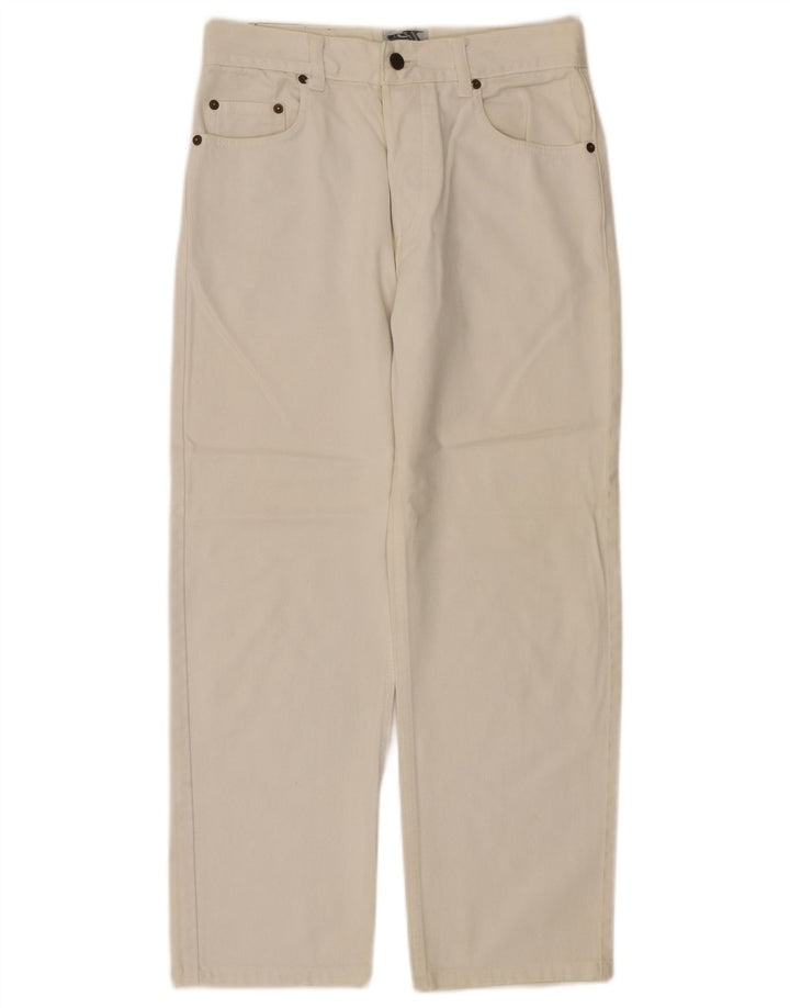 Uniform lige damejeans W28 L26 Hvid
