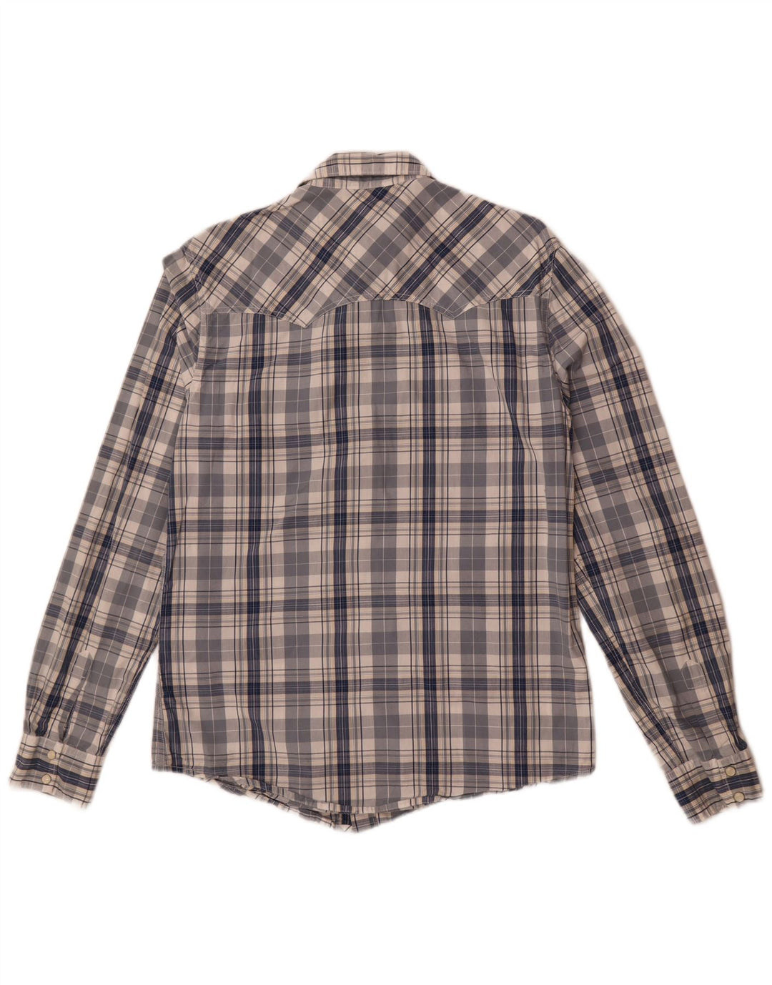 Levi's Herre Modern Fit skjorte Medium marineblå ternet bomuld