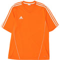 Adidas Herre Climalite T-Shirt Top Stor Orange Polyester