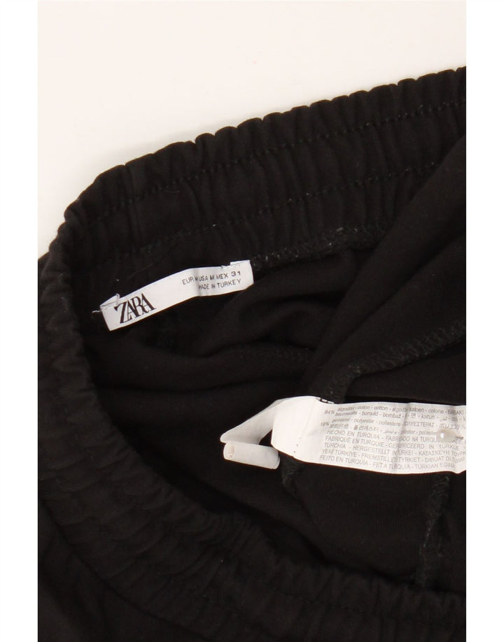 Zara Herre Sportshorts Medium Sort Bomuld