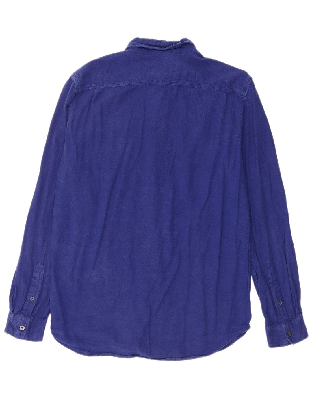 French Connection Herre Regular Fit Flanellskjorte Medium Blå Bomuld