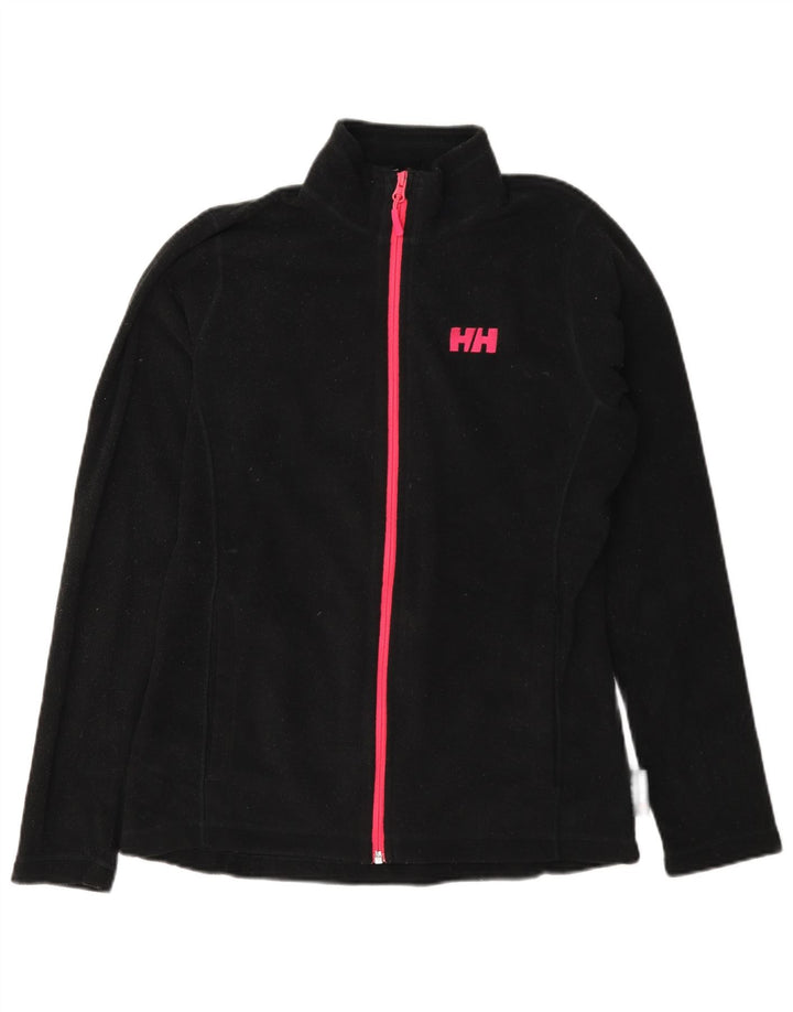 Helly Hansen Fleecejakke til kvinder UK 16 Stor Sort Polyester