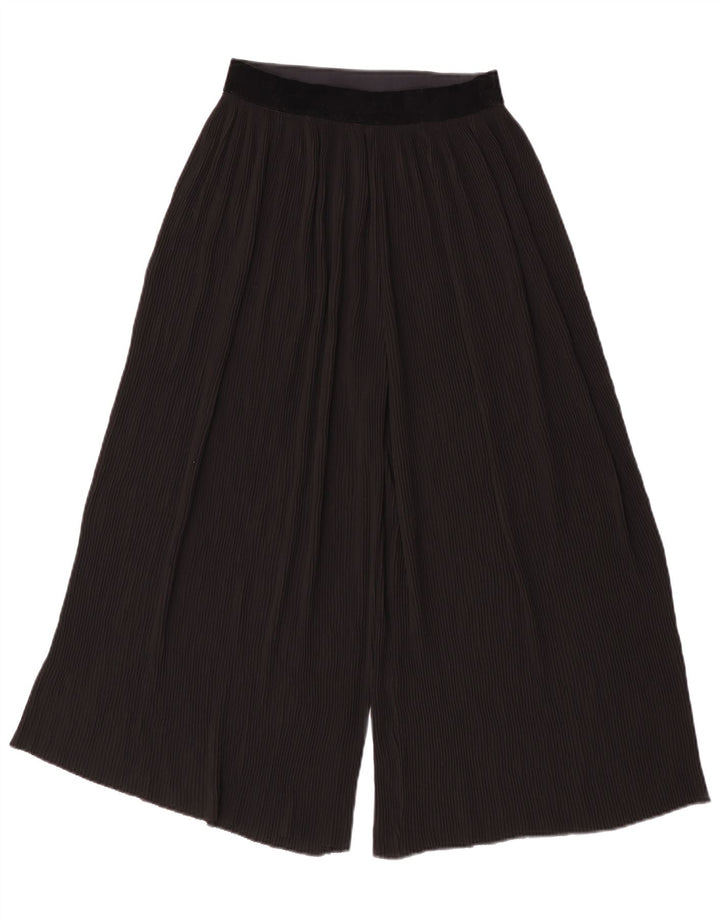 Zara Dame Capri Bukser Små W26 L21 Sort
