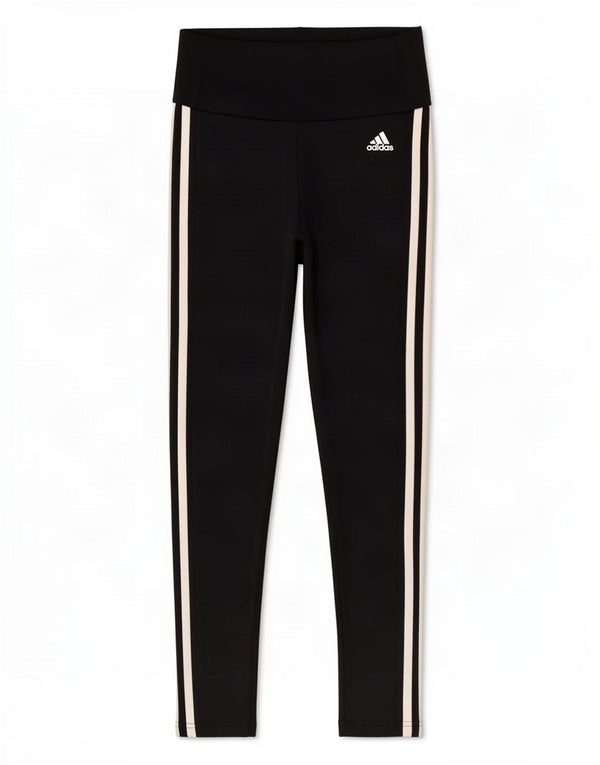 Adidas Aeroready Leggings til kvinder UK 8/10 Small Black Polyester