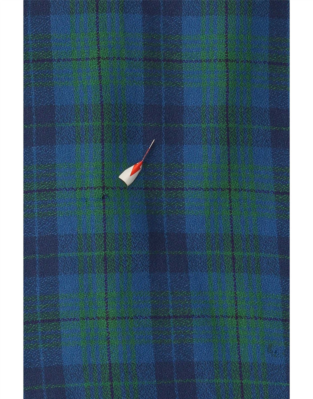 Vintage Dame Dobbeltradet Blazer Jacket UK 12 Medium Green Check