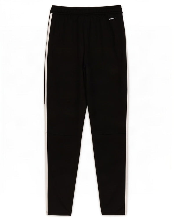 Adidas Boys Aeroready Tracksuit Bukser 15-16 år Sort Polyester