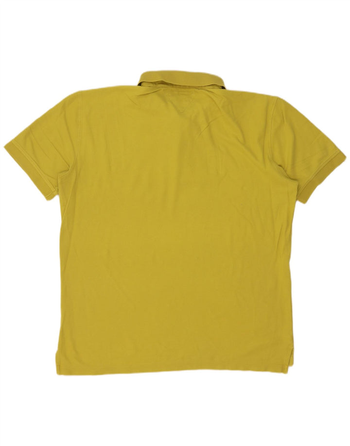 Tommy Hilfiger Herre Regular Fit Polo Shirt XL Gul