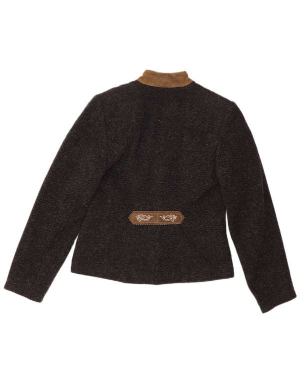 Maddox Dame 4-knaps blazerjakke EU 38 mellemgrå polyester