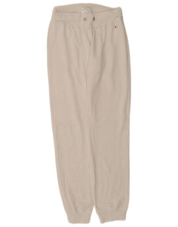 Champion Womens Heritage Classics Træningsdragt Bukser Jogger UK 4 XS Hvid