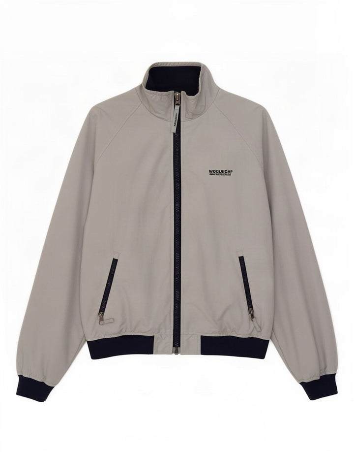 Woolrich Boys Regnjakke 13-14 År Blå Colourblock Nylon