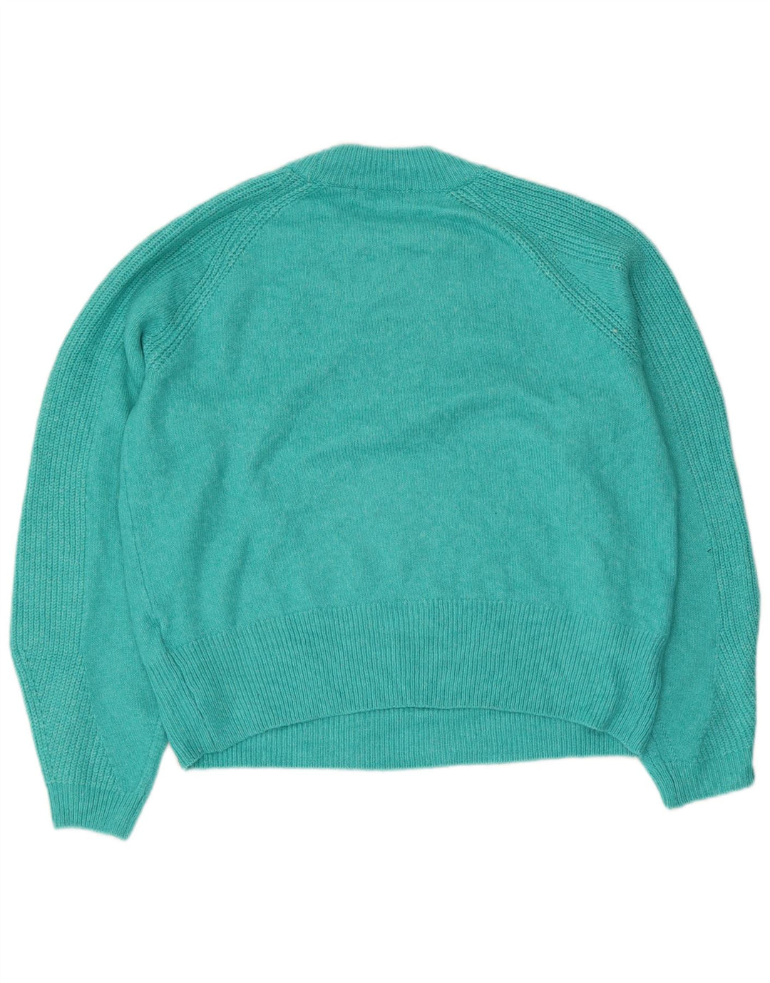 Marks & Spencer Dame sweater med rund hals DK 14 Medium Blue Acryl