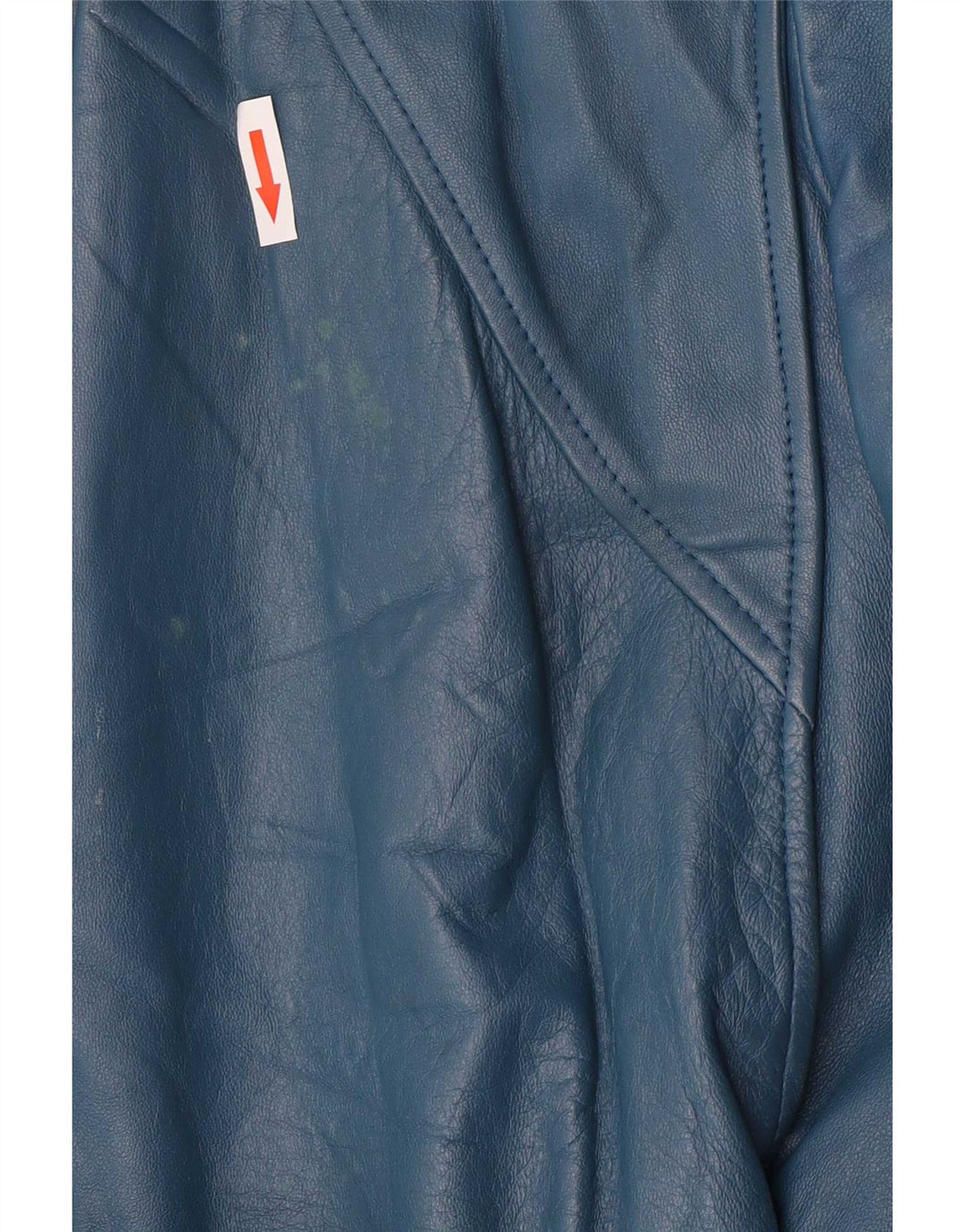 Chagall Dame Læderjakke IT 44 Medium Blue