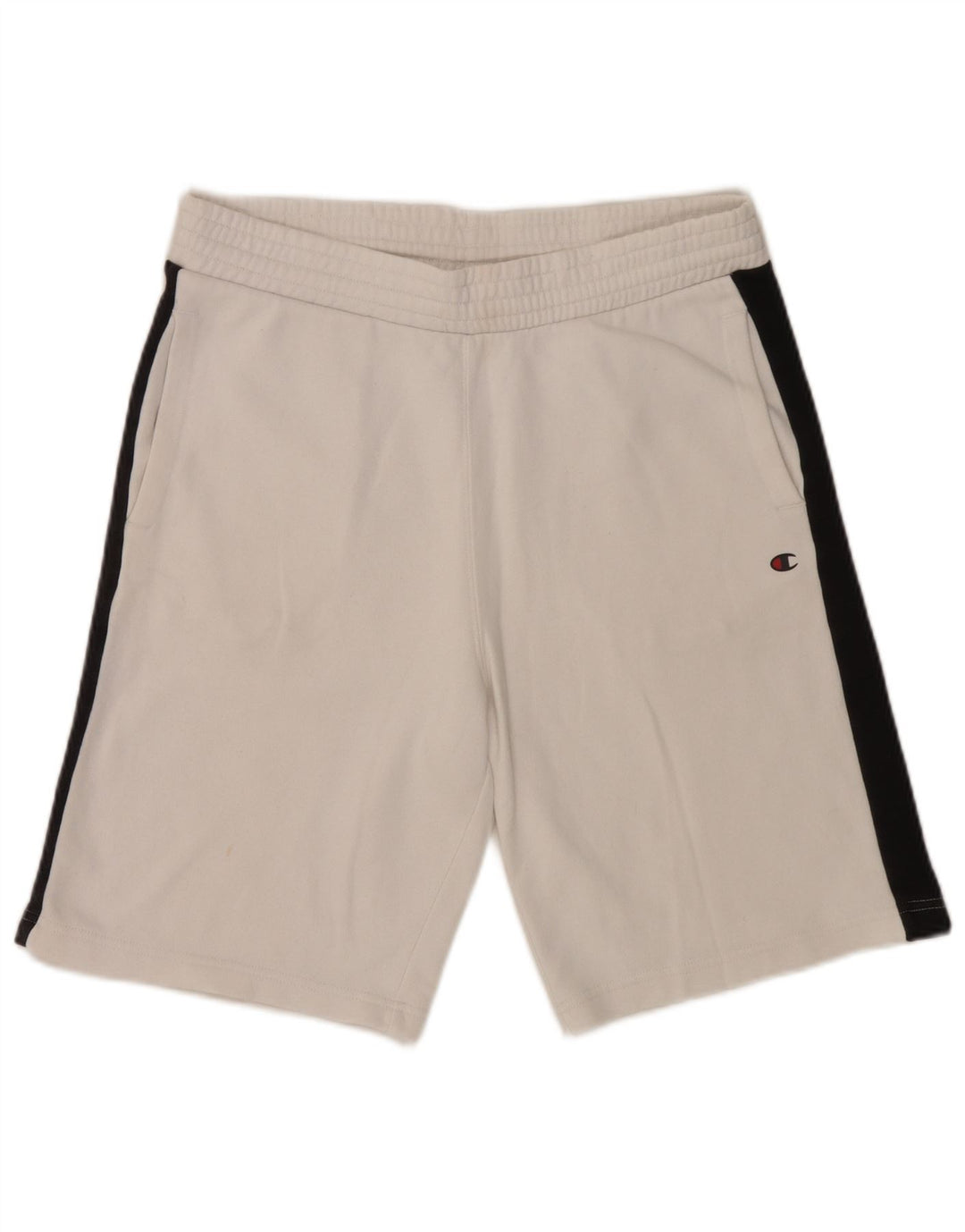 Champion Herre sportsshorts Large White Colourblock Bomuld