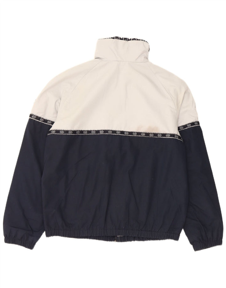 Vintage træningsdragt til mænd EU 40 Medium Navy Blue Colourblock