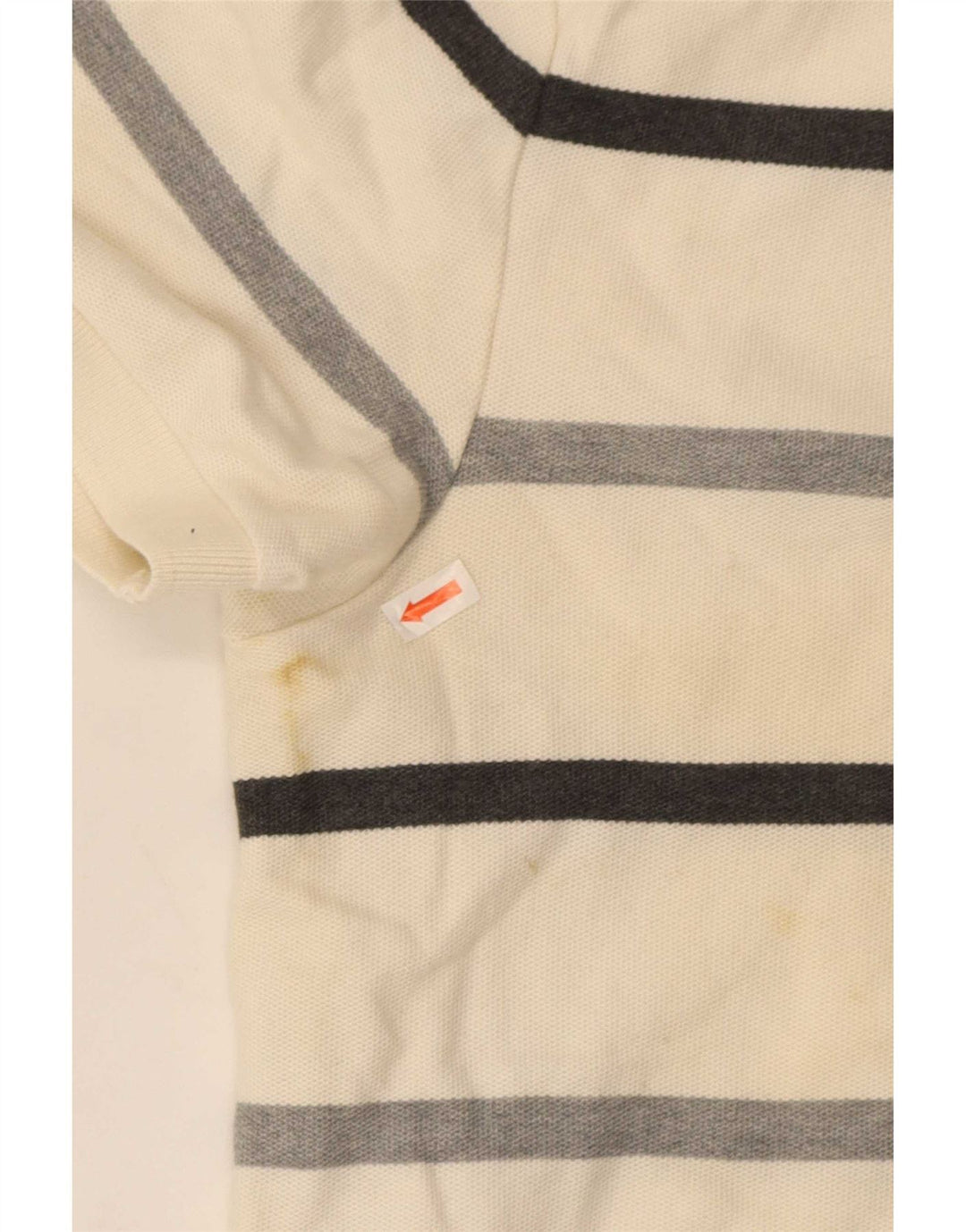 Nike poloshirt til mænd mellem hvid stribet bomuld