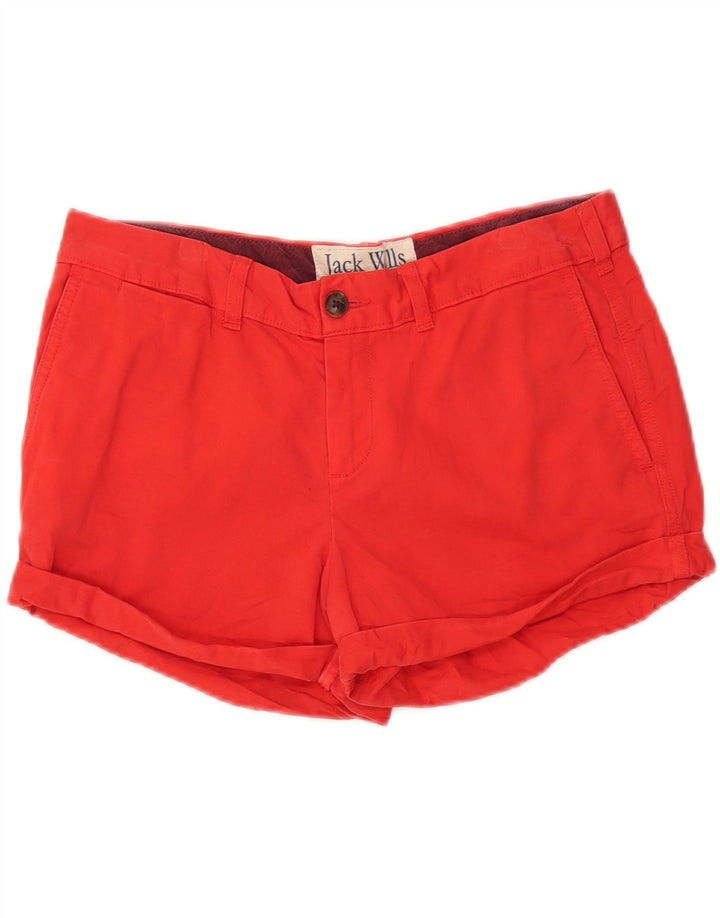Jack Wills Chino Shorts til kvinder UK 12 Medium W32 Rød