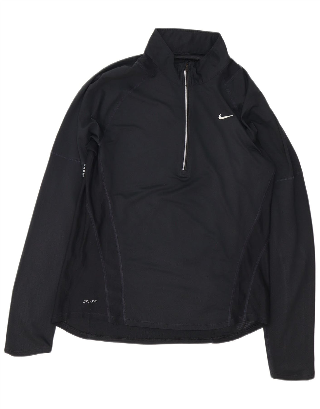 Nike Herre Dri Fit Pullover Træningsdragt Top UK 38/40 Medium Navy Blue