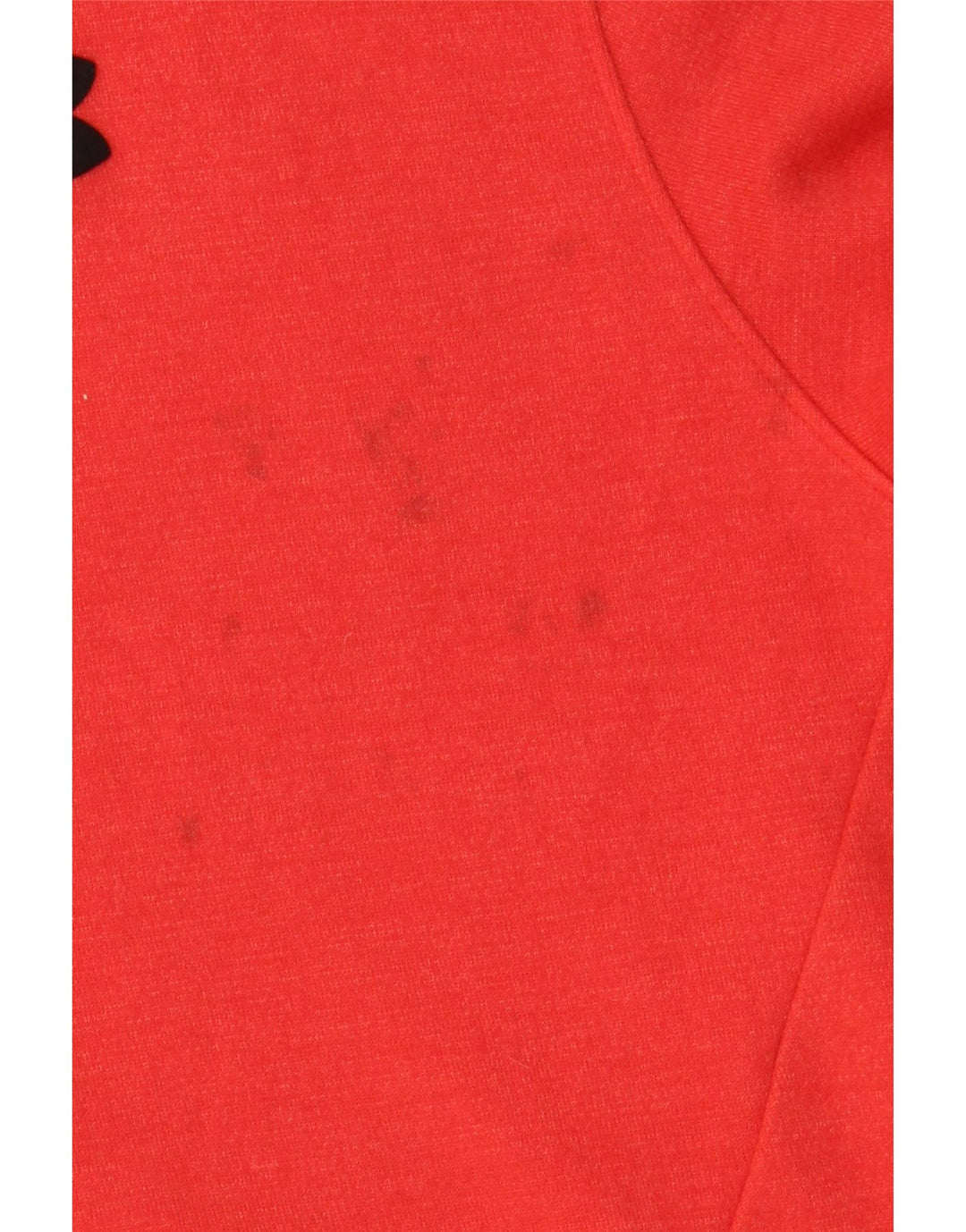 UNDER ARMOUR Drenge hættetrøje 15-16 år XL Rød Bomuld