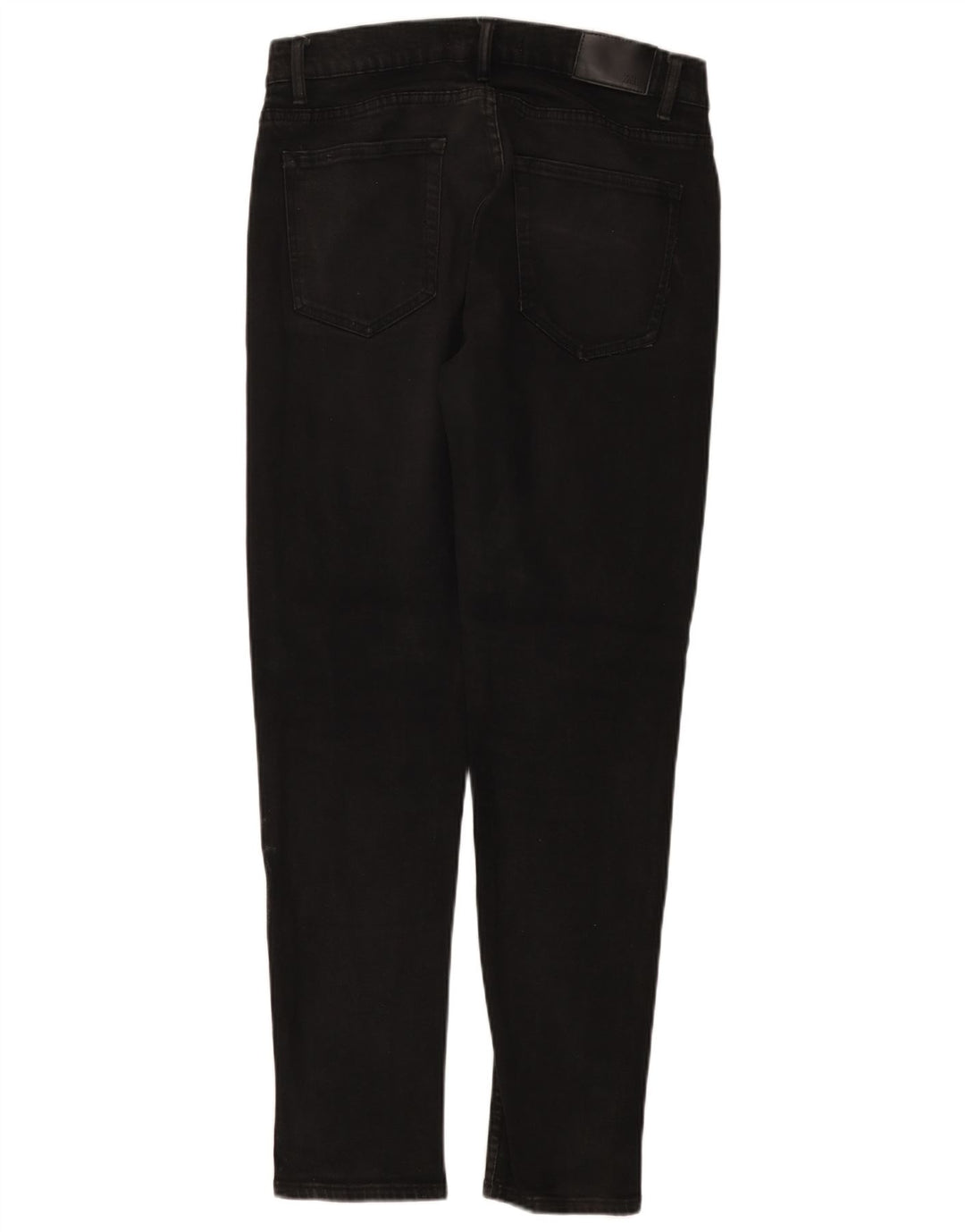 Zara Herre Slim Jeans EU 42 Large W32 L31 Sort Bomuld