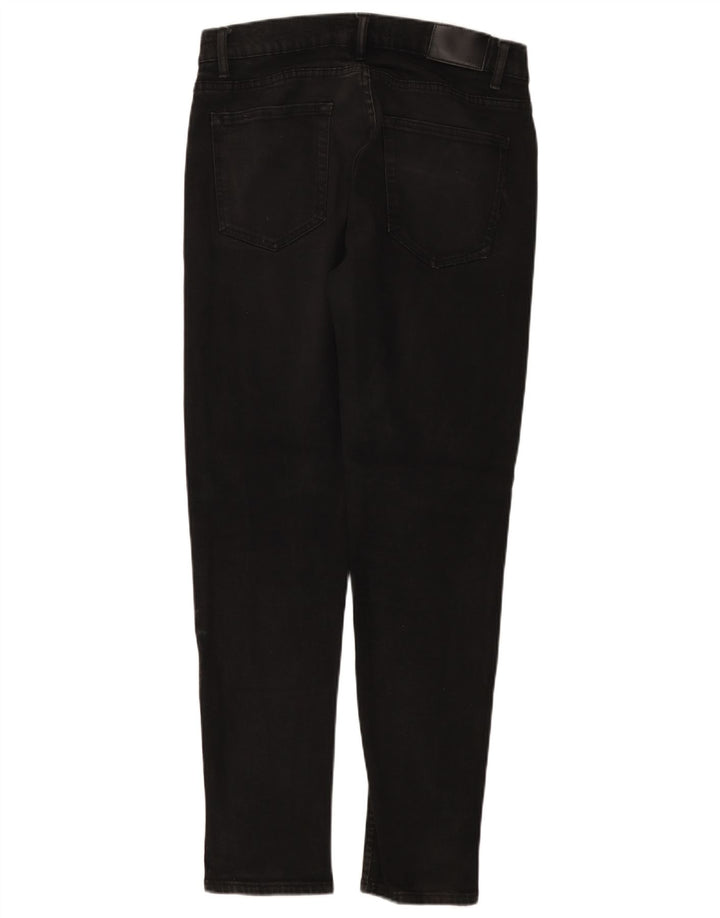 Zara Herre Slim Jeans EU 42 Large W32 L31 Sort Bomuld
