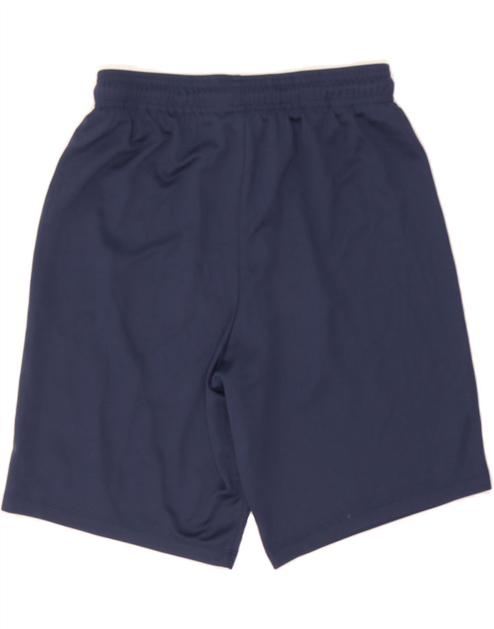 NIKE Mens Dri Fit Sport Shorts Small  Navy Blue Polyester Vintage Nike and Second-Hand Nike from Messina Hembry 