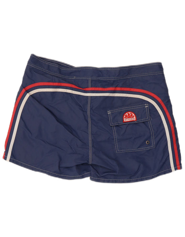 Sundek Herre badeshorts Large Navy Blue Nylon