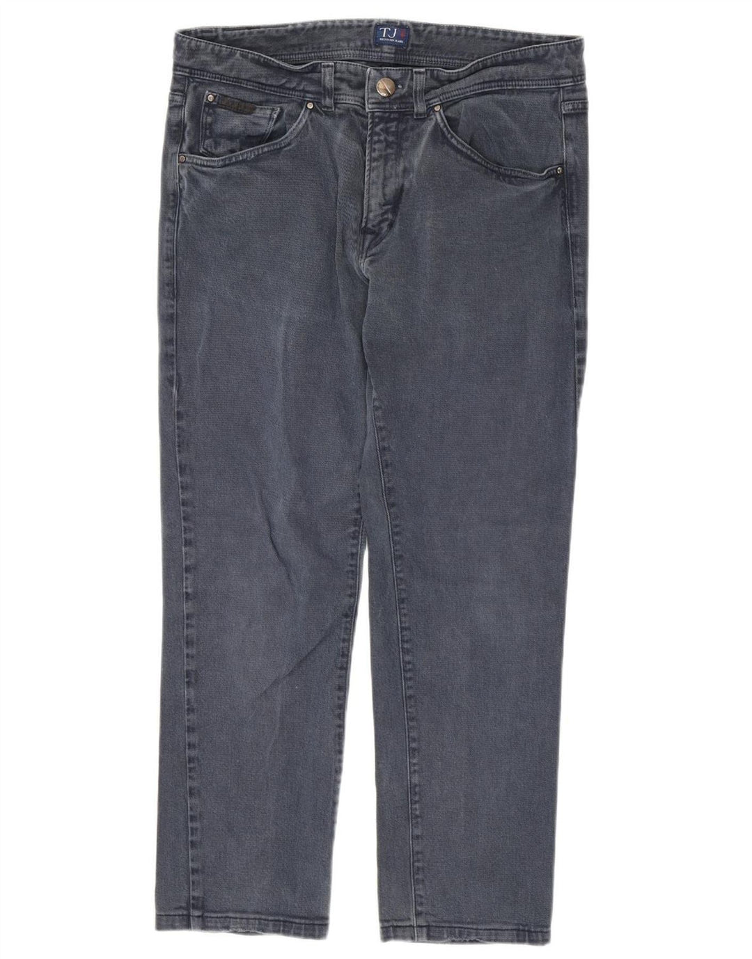 TRUSSARDI Lige jeans til mænd IT 50 Large W34 L28 Blå