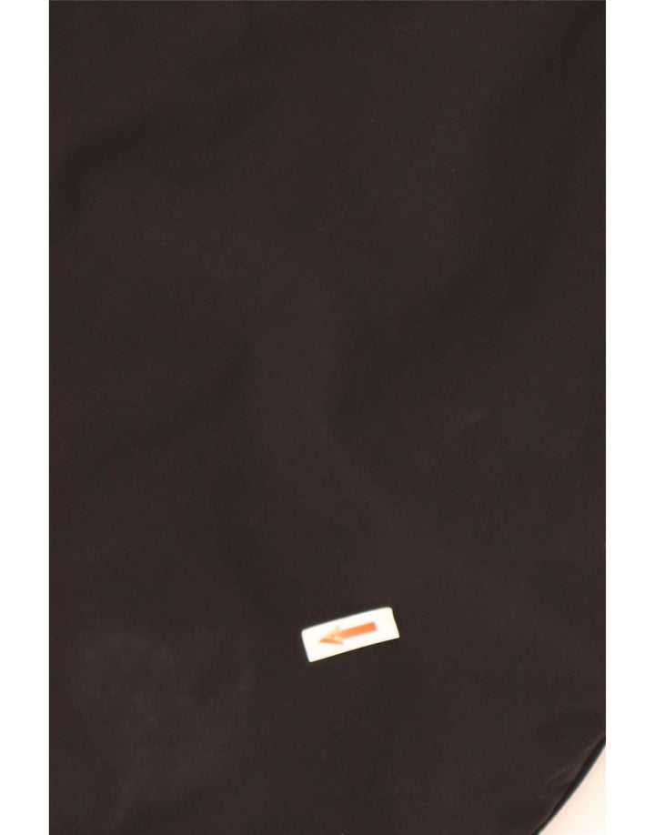 Napapijri Herre Grafisk Hættejakke Anorak UK 38 Medium Sort Polyamid