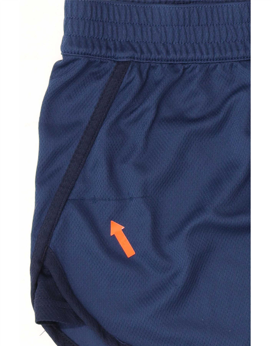 Adidas Womens Climalite Sportshorts UK 12/14 Medium Navy Blue Polyester