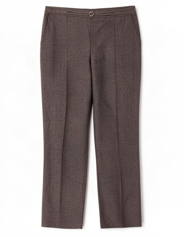 Marks & Spencer Chinobukser til kvinder UK 14 Large W34 L28 Grå Flecked